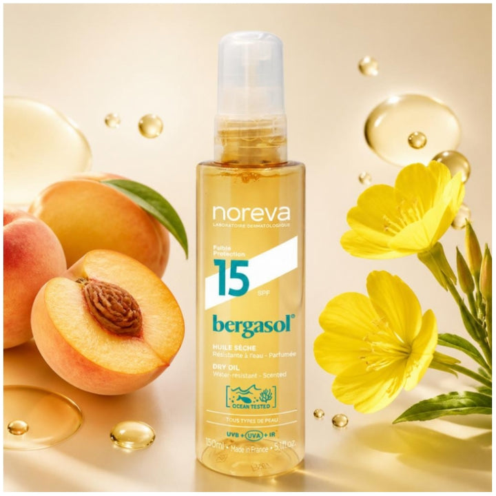 Noreva Bergasol Droge olie SPF15 150ml