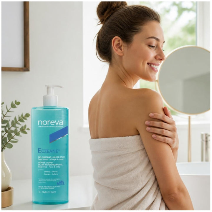 Noreva Eczeane Gentle Liquid Ultra-Rich Gel 1L (33,81fl oz)