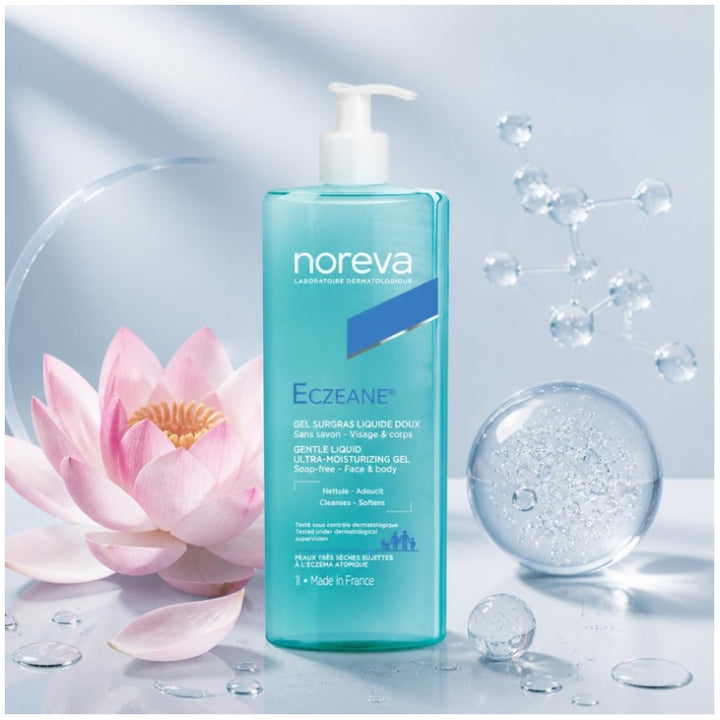 Noreva Eczeane Gentle Liquid Ultra-Rich Gel 1L (33,81fl oz)