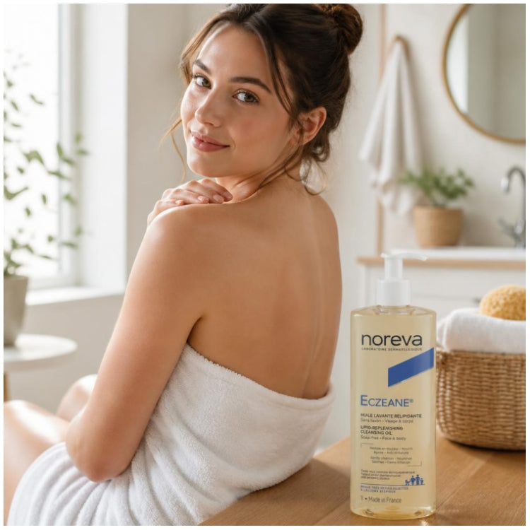 Noreva Lipid-replenishing cleansing oil 1L (33,81fl oz)