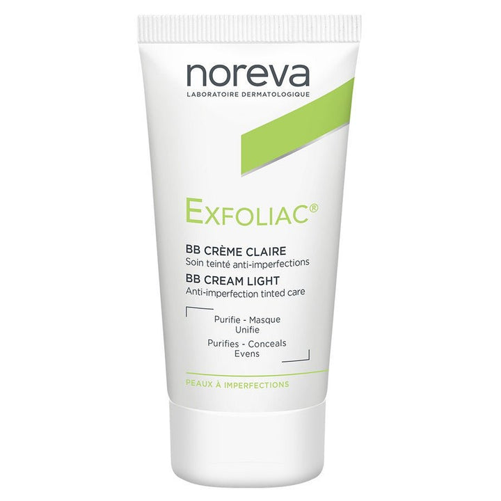 Noreva Exfoliac BB Cream Light 30ml (1.01fl oz) - FrenchBeautyHub