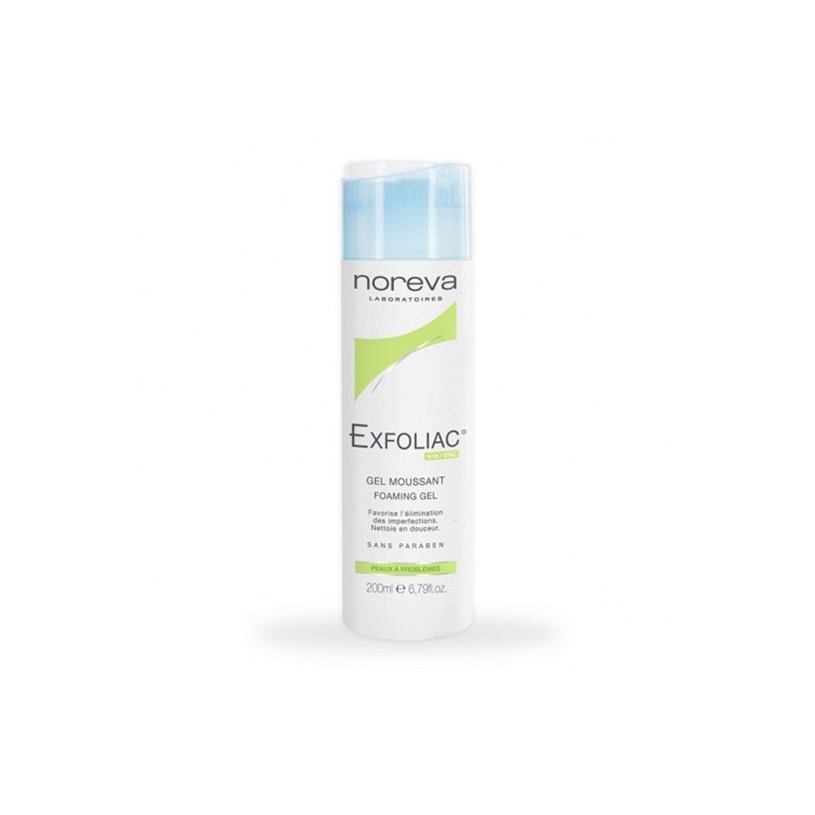 Noreva Exfoliac Foaming Gel 200ml (6.76fl oz) - FrenchBeautyHub