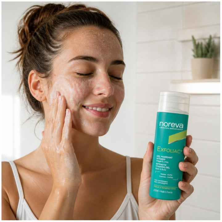 Noreva Exfoliac Foaming Gel 200ml (6.76fl oz)