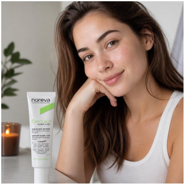 Noreva Exfoliac Gel X-Pro 30ml pour l’acné et les cicatrices