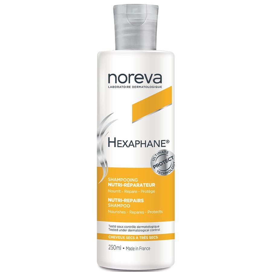 Noreva Hexaphane Nutri - Repair Shampoo 250ml (8.45fl oz) - FrenchBeautyHub