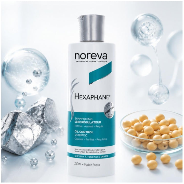 Noreva Hexaphane Sebo-Regulating Oil Control Shampoo 250ml (8.45 fl oz)