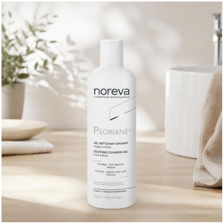 Noreva Psoriane Soothing Cleansing Gel 500ml (16.90fl oz)
