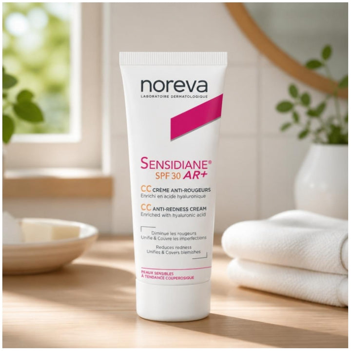 Noreva Sensidiane Ar Light CC Cream SPF30 Anti-Redness Tinted Care 40ml (1.35fl oz)