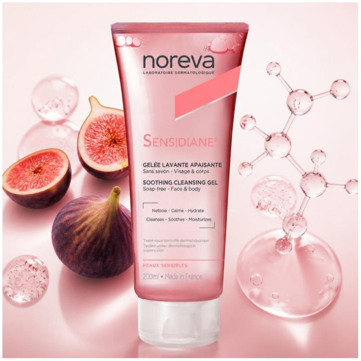 Noreva Sensidiane Soothing Cleansing Gel 200ml (6.76fl oz)