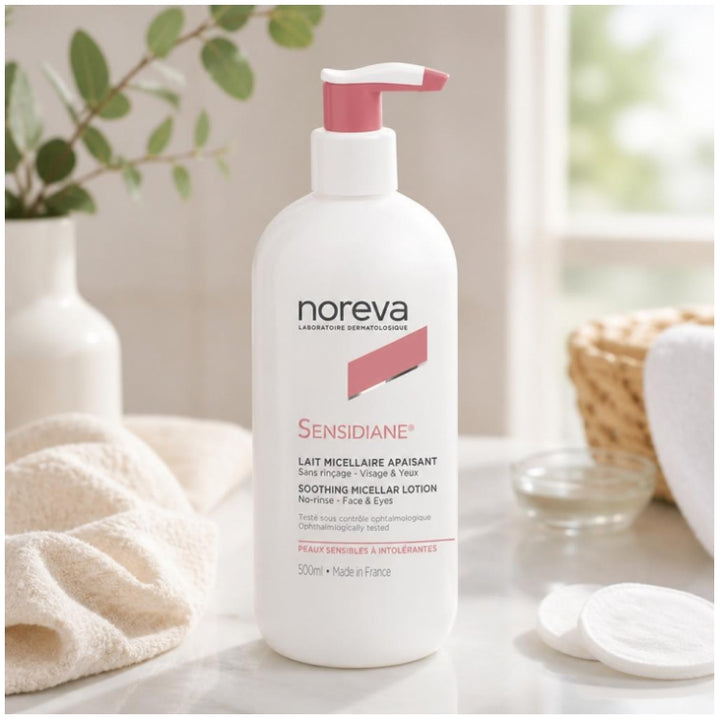 Noreva Sensidiane Dermo-Cleansing Micellar Milk for Sensitive Skin 500ml (16.90 fl oz)