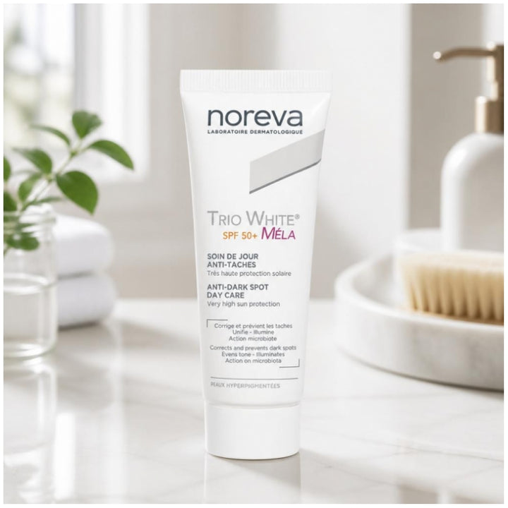 Noreva Trio White Méla Day cream SPF 50+ dark spot corrector with SPF 50+ protection 40ml (1.35 fl oz)