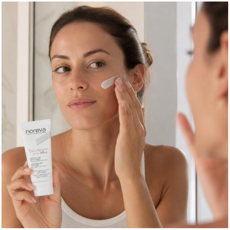 Noreva Trio White Méla Day cream SPF 50+ dark spot corrector with SPF 50+ protection 40ml (1.35 fl oz)