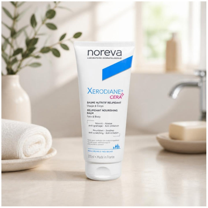 Noreva Xerodiane Cera+ Baume nourrissant relipidant pour peaux sensibles 200 ml