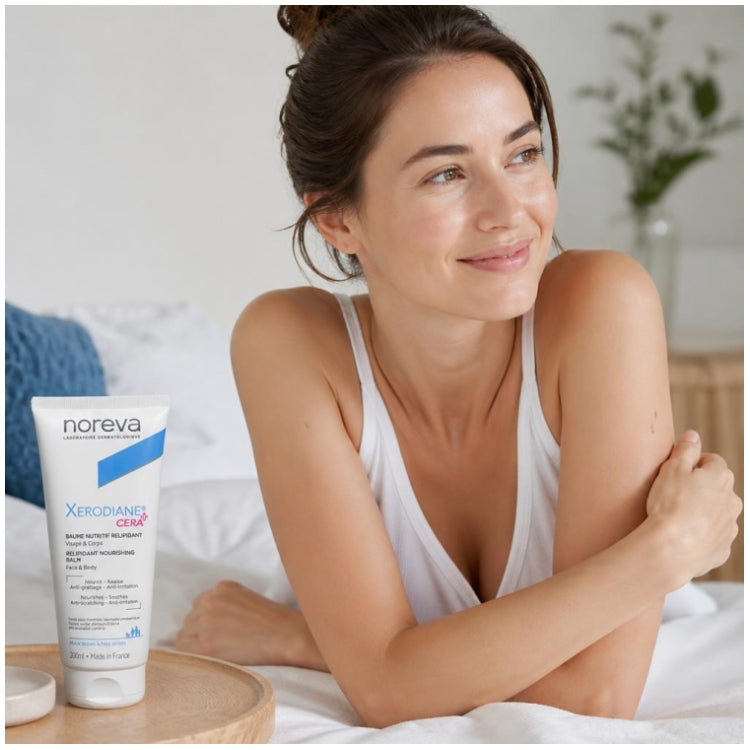 Noreva Xerodiane Cera+ Baume nourrissant relipidant pour peaux sensibles 200 ml