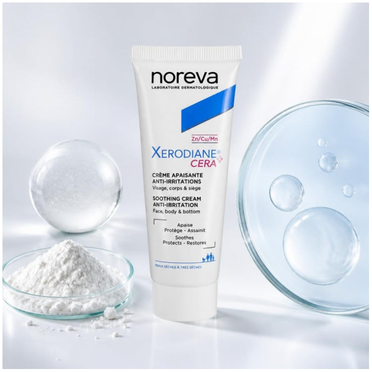 Noreva Xerodiane Plus Anti-Irritation Cream with Copper/Zinc/Manganese 40ml (1.35fl oz)