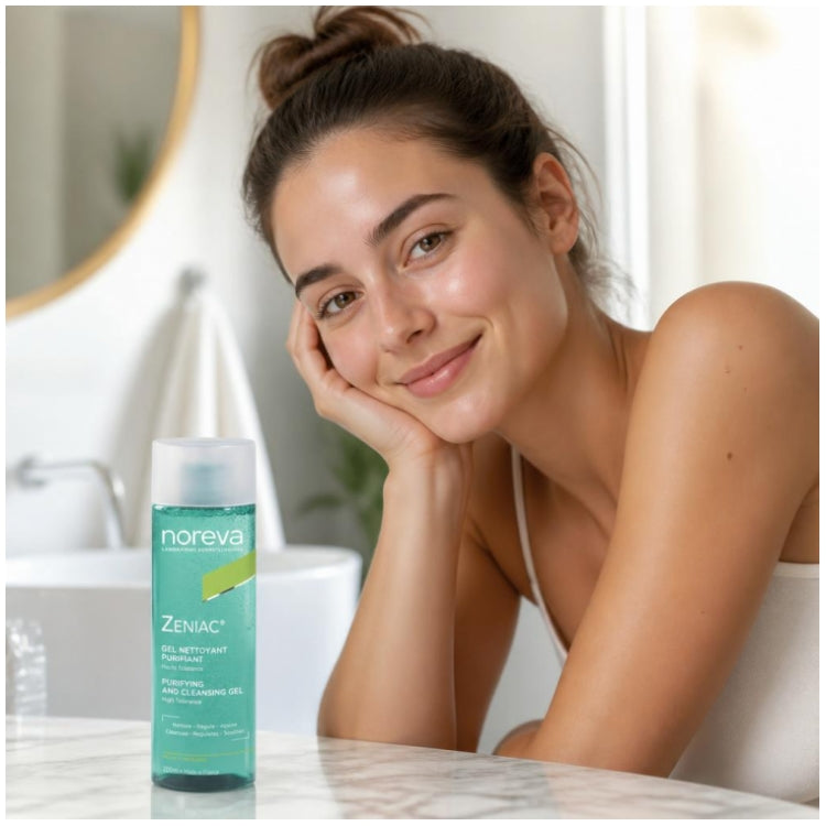Noreva Zeniac جل منظف ومنقي عالي التحمل 200ml