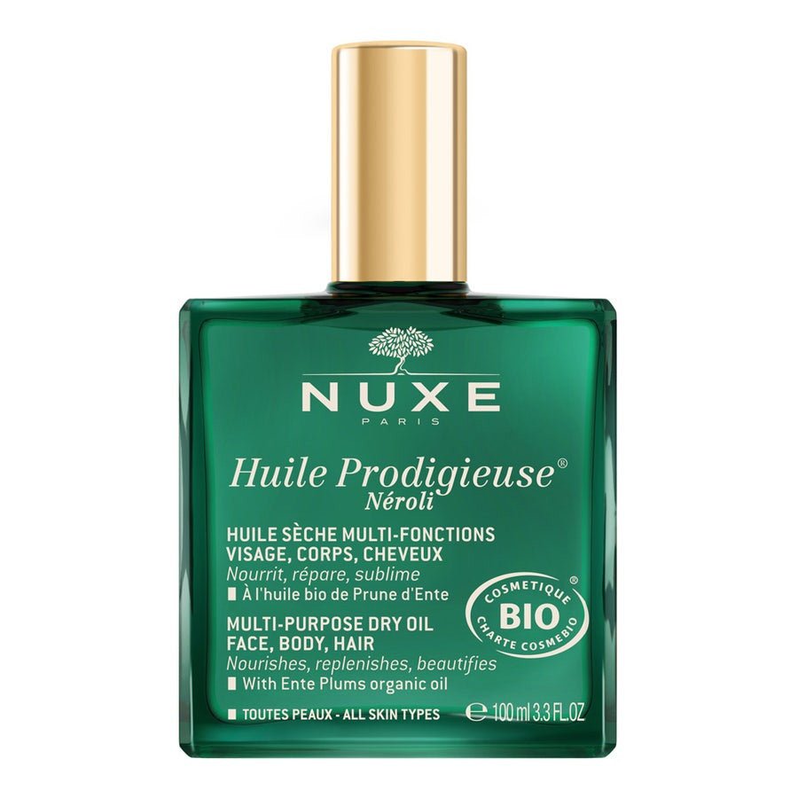 NUXE BIO Huile Prodigieuse Neroli Multi - Purpose Dry Oil 100ml (3.38fl oz) - FrenchBeautyHub