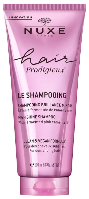 Nuxe Hair Prodigieux Shampooing Brillance Miroir à l’huile de camélia rose fermentée
