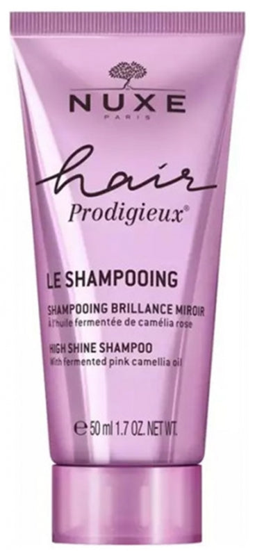 Nuxe Hair Prodigieux Shampooing Brillance Miroir à l’huile de camélia rose fermentée