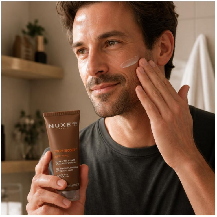Nuxe Men [BOOST]³ Aftershave balm soothing and repairing 75 ml (2.54fl oz)