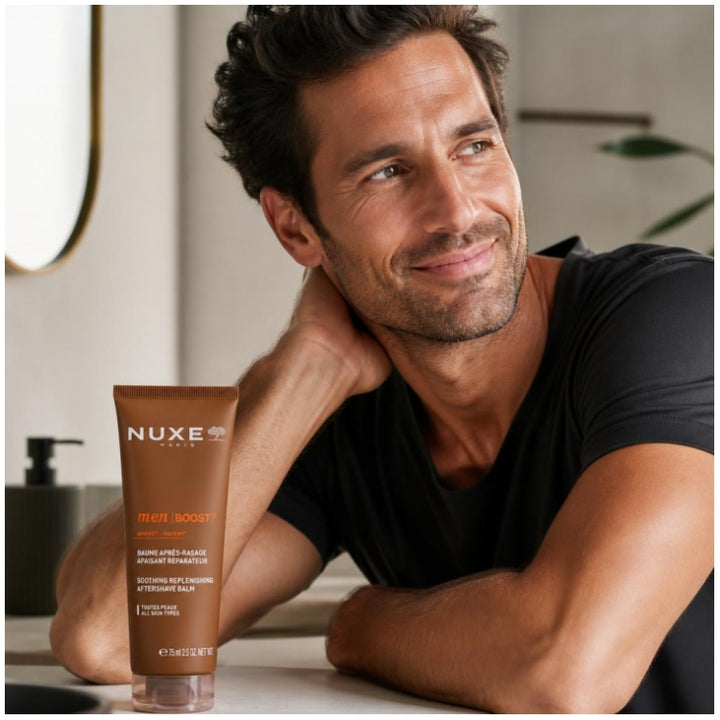 Nuxe Men [BOOST]³ Aftershave balm soothing and repairing 75 ml (2.54fl oz)