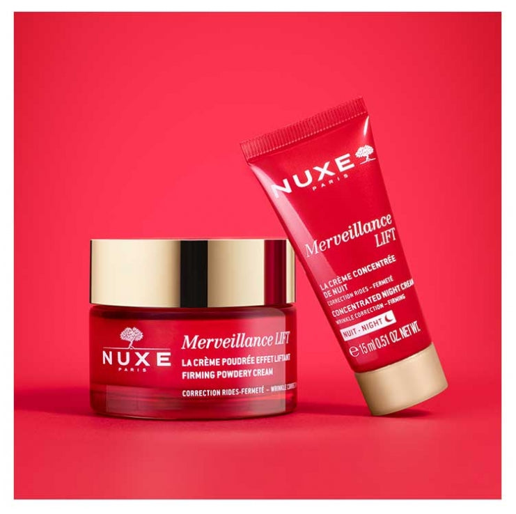 Nuxe Merveillance lift Wrinkle and firming set day and night