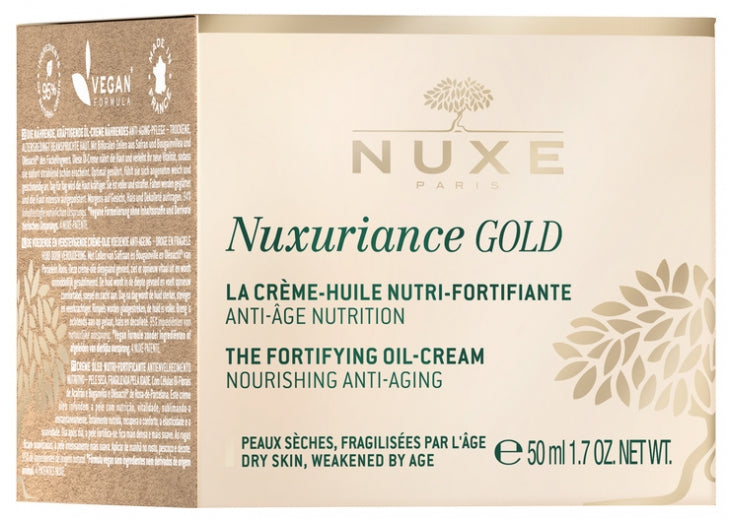 Nuxe Nuxuriance Gold Nutri-Fortifying Cream-Oil Anti-Age Absolu 50ml (1.69fl oz)