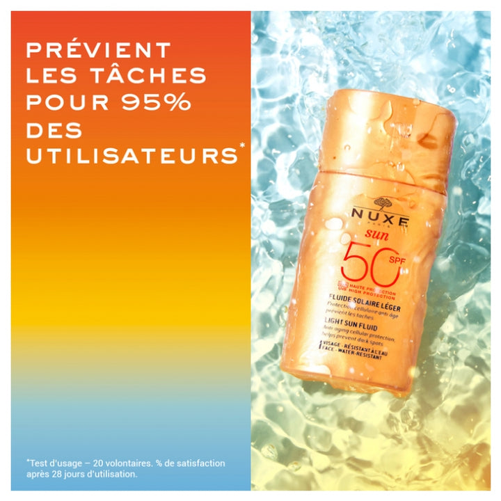 NUXE Sun سائل خفيف بحماية عالية SPF50 50ml