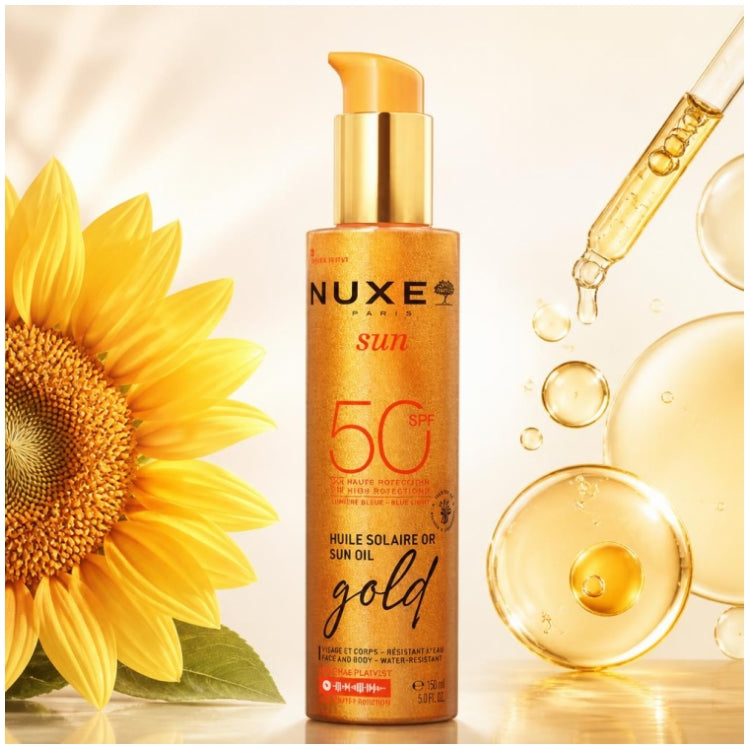 Nuxe Sun Oil Gold SPF50+ 150ml (5.07fl oz)