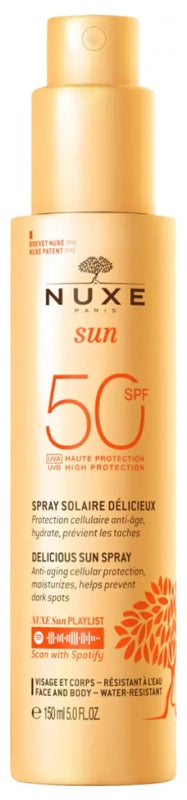Nuxe Sun Delicious High Protection SPF50 Spray