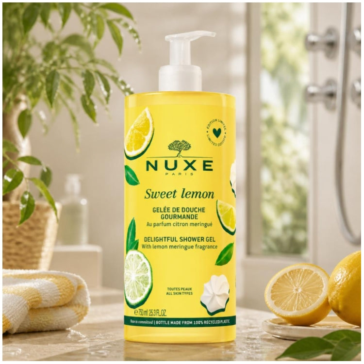 Nuxe Sweet Lemon Delightful Shower Gel 750ml (25.36fl oz)