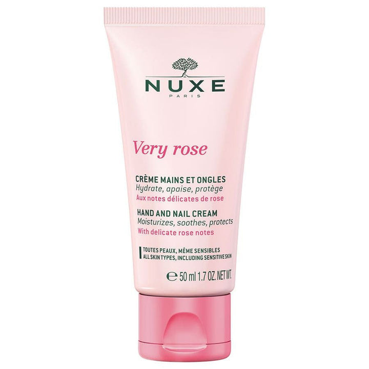 Nuxe Very rose Hands and Nails Cream 50ml (1.69fl oz) - FrenchBeautyHub