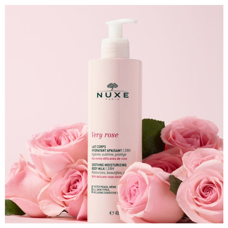 Nuxe Very rose Soothing hydrating body milk 400ml (13.53fl oz)