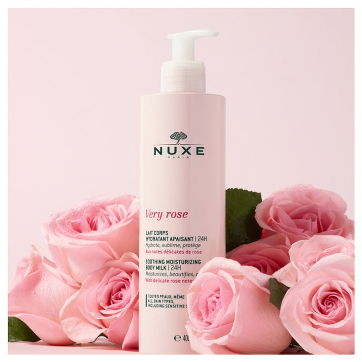 Nuxe Very rose Soothing hydrating body milk 400ml (13.53fl oz)