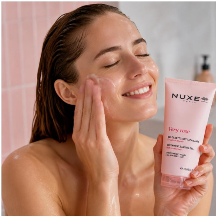 Nuxe Very rose Soothing cleansing jelly 150 ml (5.07fl oz)
