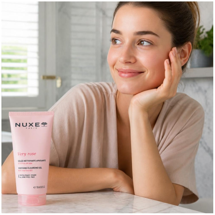 Nuxe Very rose Soothing cleansing jelly 150 ml (5.07fl oz)