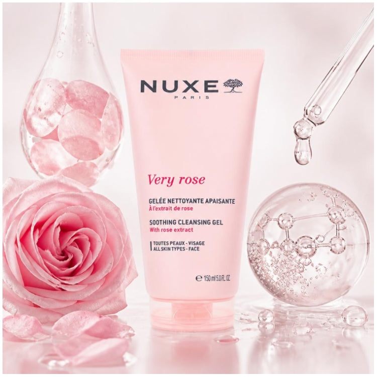 Nuxe Very rose Soothing cleansing jelly 150 ml (5.07fl oz)