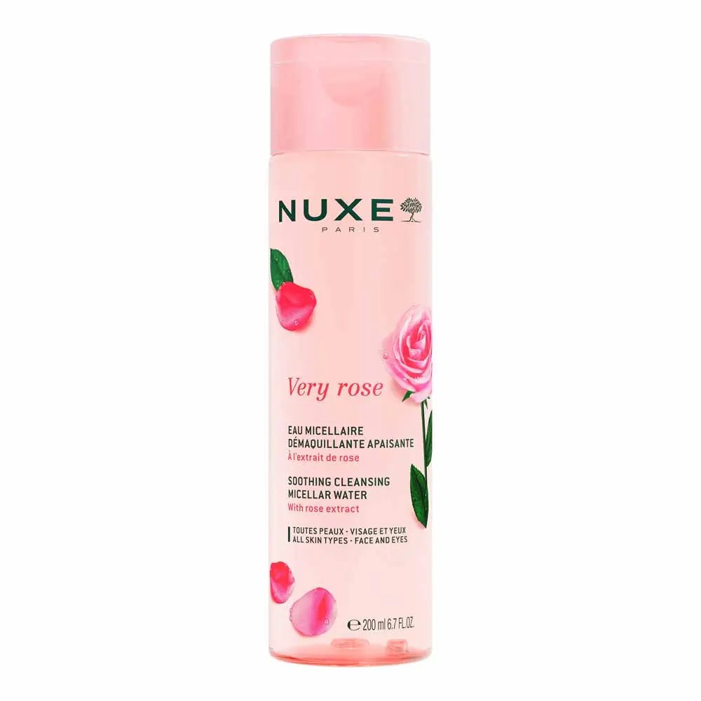 Nuxe Very Rose Soothing Cleansing Micellar Water - FrenchBeautyHub