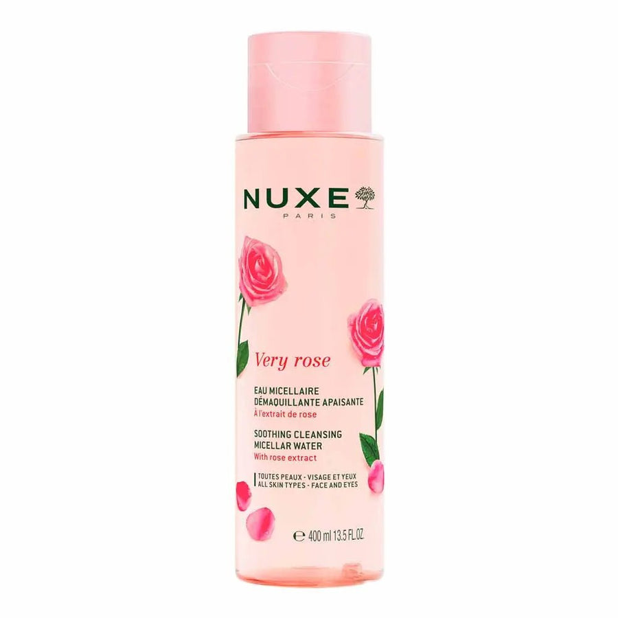 Nuxe Very Rose Soothing Cleansing Micellar Water - FrenchBeautyHub