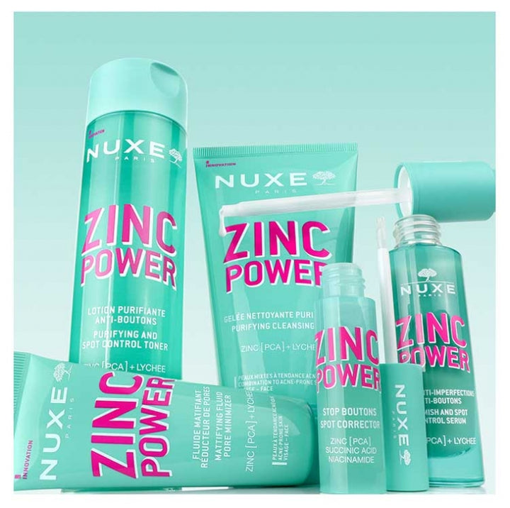 Nuxe Zinc Power Purifying cleansing gel 400ml (13.53fl oz)