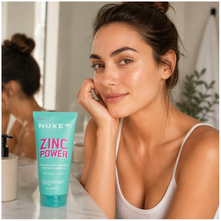 Nuxe Zinc Power جل منظف منقٍ 150ml