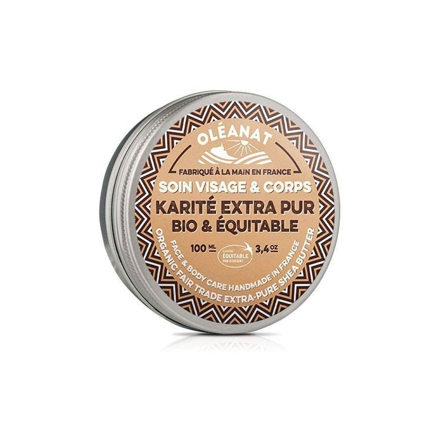 Oleanat Shea Butter Extra Pur Bioes And Fair Trade The Karites Of Africa 100ml (3.38fl oz) - FrenchBeautyHub