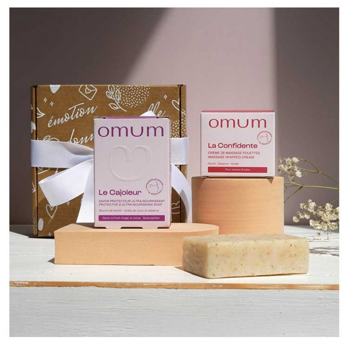 Omum L'instant Câlin Organic Duo Gift Box for Pregnancy and Postpartum Care