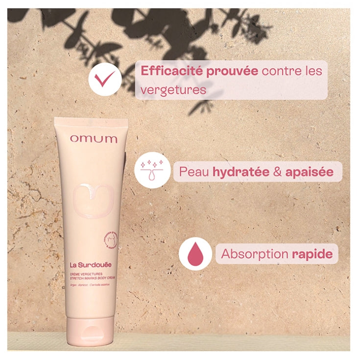 Omum La Surdouée Anti-Stretch Mark Cream 150ml (5.07fl oz)