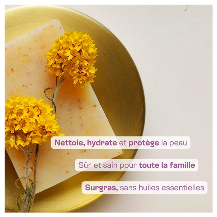 Omum Le Cajoleur Sapone biologico protettivo ultra-nutriente 100g