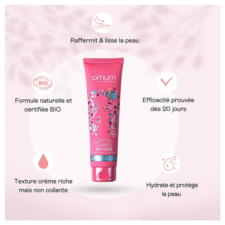 Omum Le Coach Fermete Body Shaping And Toning Milk 150ml (5.07fl oz)