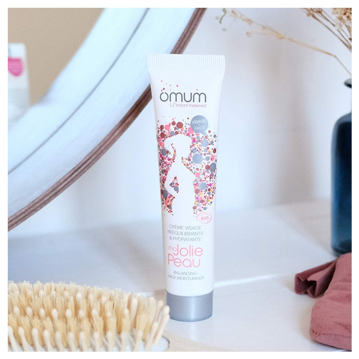 Omum Ma Jolie Peau Crème Visage Bio Hydratante et Rééquilibrante 40ml