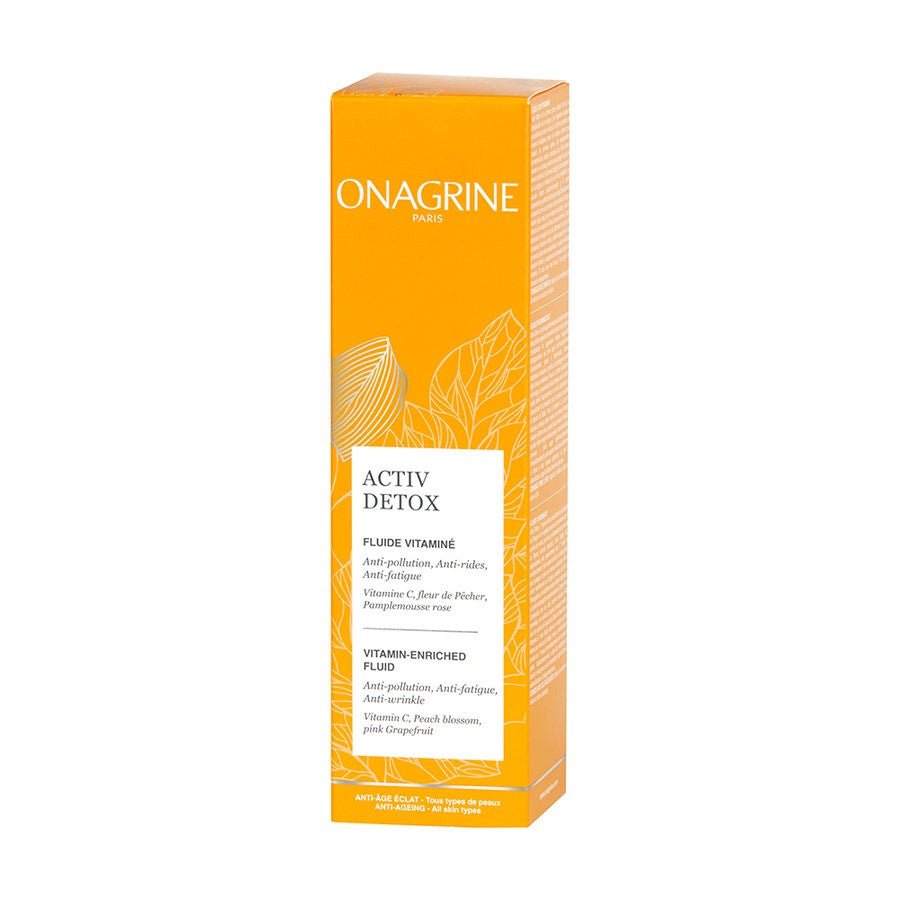 Onagrine Activ Detox Vitamin Enriched Fluid Anti Pollution Anti Wrinkle 40ml (1.35fl oz) - FrenchBeautyHub