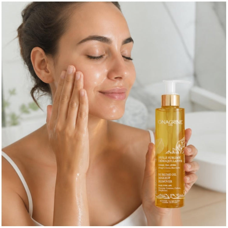 Onagrine Sublime Oil Makeup Remover for Face, Eyes, and Lips 200ml (6.76fl oz)