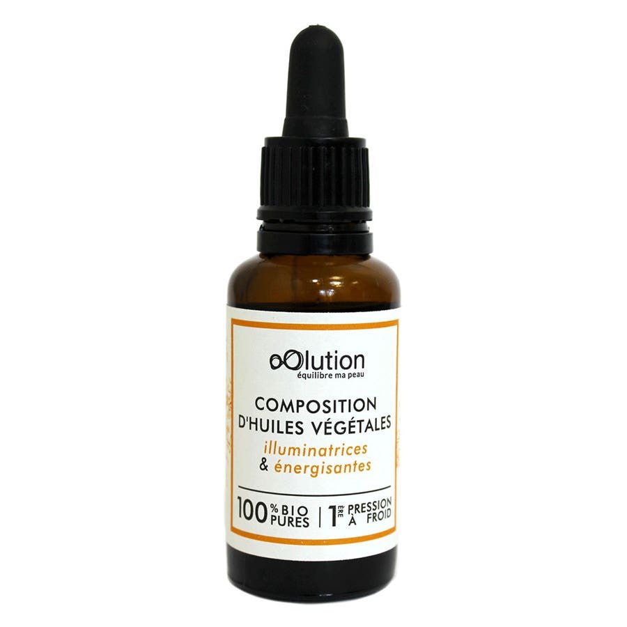 oOlution Composition of Bioes illuminating and energising oils All skin types 30ml (1.01fl oz) - FrenchBeautyHub